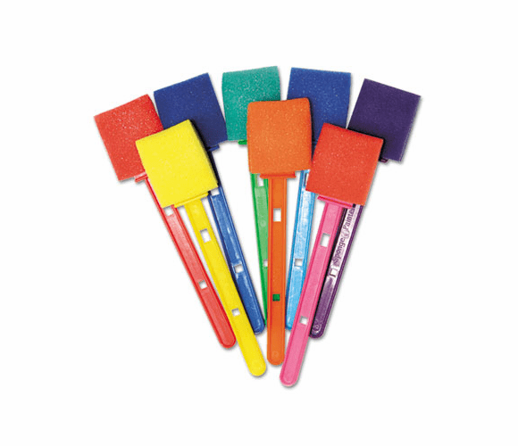 CKC5960 Watercolor Wand, 8 Assorted Colors, 8/Pack By THE CHENILLE KRAFT COMPANY