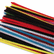 CKC710001 Regular Stems, 6" x 4mm, Metal Wire, Polyester, Assorted, 100/Pack By THE CHENILLE KRAFT COMPANY