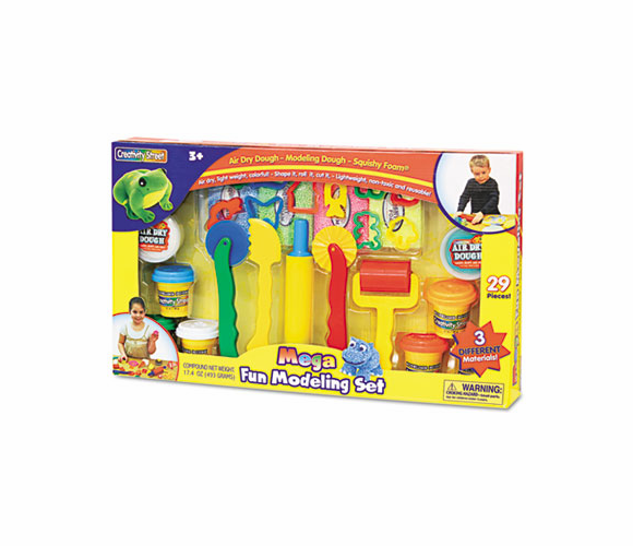 CKC9784 Mega Fun Modeling Set, 29 Pieces/Set By THE CHENILLE KRAFT COMPANY