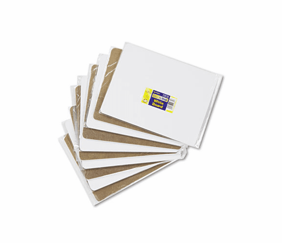 CKC988110 Student Dry-Erase Boards, Melamine, 12 x 9, White, 10/Set By THE CHENILLE KRAFT COMPANY