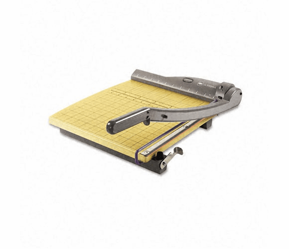 ClassicCut CL300L Laser Trimmer 15-Sheet Capacity, 12" Cut Length, Metal & Wood Base, Stainless Steel Blade By Swingline