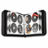CLGBNB208 CD/DVD Expandable Binder, Holds 208 Disks, Black By CASELOGIC