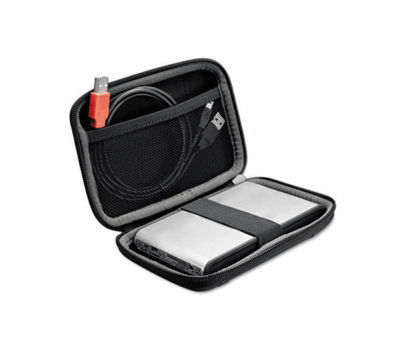 CLGPHDC1BK Compact Portable Hard Drive Case, Black By CASELOGIC