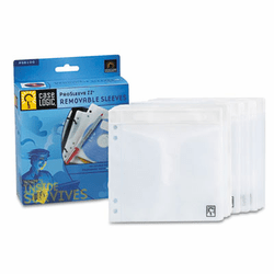 CLGPSR100 Two-Sided ProSleeve II CD/DVD Sleeves, 50/Pack By CASELOGIC