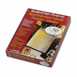 CLI00010 Traditional Polypropylene Sheet Protector, Heavyweight, 11 x 8 1/2, 50/BX By C-LINE PRODUCTS, INC