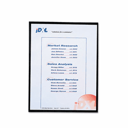 CLI37991 Magnetic Cubicle Keepers Display Holders, 8 1/2 x 11, Clear, 25/Pack By C-LINE PRODUCTS, INC