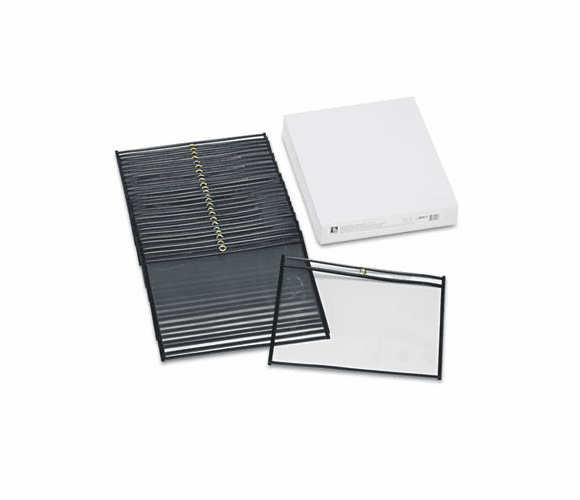 CLI49911 Shop Ticket Holders, Stitched, Sides Clear, Open Long Side, 11 x 8 1/2, 25/BX By C-LINE PRODUCTS, INC