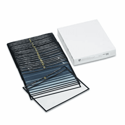 CLI49912 Shop Ticket Holders, Stitched, Both Sides Clear, Open Long Side, 12 x 9, 25/BX By C-LINE PRODUCTS, INC