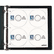 CLI61938 CD/DVD Refillable D-Ring Binder Kit, Holds 80 Disks, Black By C-LINE PRODUCTS, INC