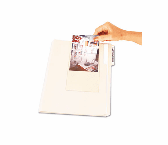 CLI70346 Peel & Stick Photo Holders for 3x5 & 4 x 6 Photos, 4-3/8 x 6-1/2, Clear, 10/Pack By C-LINE PRODUCTS, INC