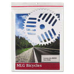 CLI82911 Industrial Zipper Seal Shop Ticket Holders, Vinyl, Clear, 8 1/2 x 11, 15/BX By C-LINE PRODUCTS, INC