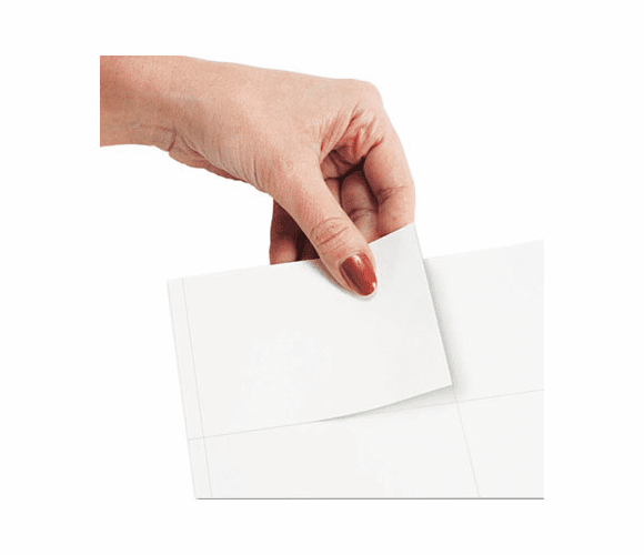 CLI92443 Additional Laser/Inkjet Badge Inserts, 3 x 4, White, 60/Pack By C-LINE PRODUCTS, INC