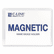 CLI92943 Magnetic Name Badge Holder Kit, Horizontal, 4w x 3h, Clear, 20/Box By C-LINE PRODUCTS, INC