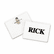 CLI95743 Badge Holder Kits, Top Load, 3 x 4, White, Combo Clip/Pin, 50/Box By C-LINE PRODUCTS, INC