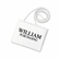 CLI96043 Badge Holder Kits, Top Load, 3 x 4, White, Elastic Cord, 50/Box By C-LINE PRODUCTS, INC