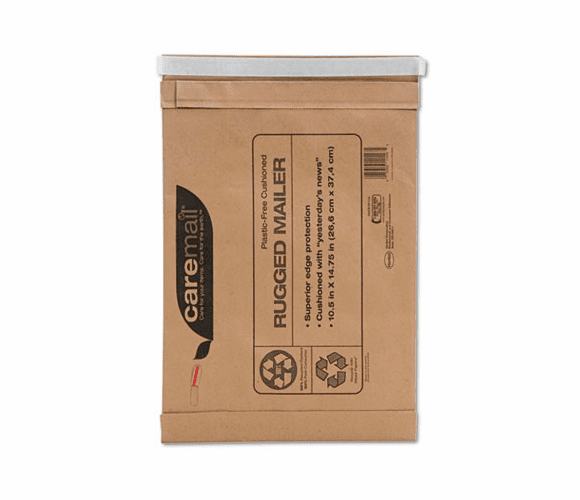 CML1118685 Caremail Rugged Padded Mailer, Side Seam, 14 x 18 3/4, Light Brown, 25/Carton By SHURTECH