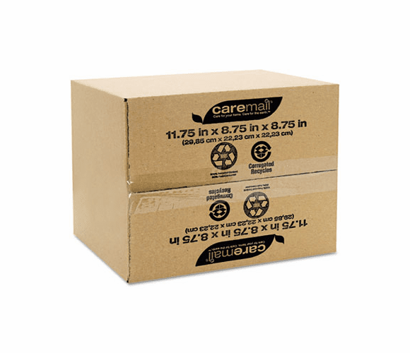 CML1119266 100% Recycled Mailing Storage Box, Letter, Brown By SHURTECH