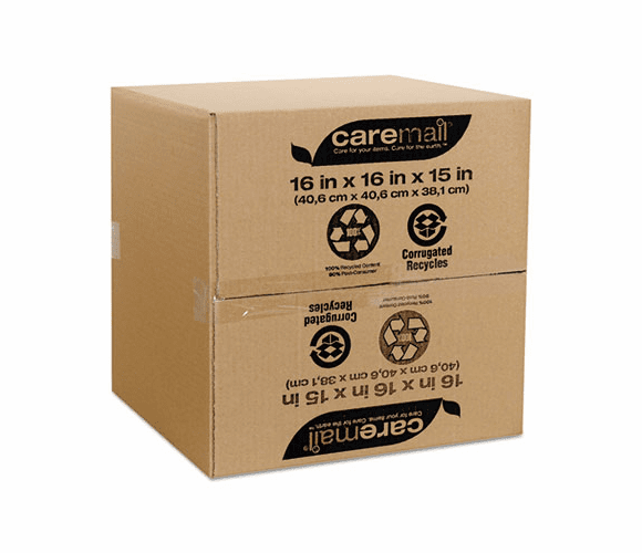 CML1143585 100% Recycled Mailing Storage Box, Letter/Legal, Brown, 12/Pack By SHURTECH