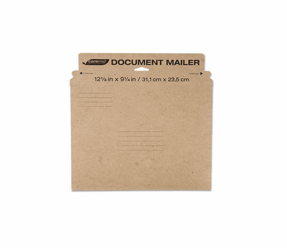 CML1284374 Caremail Rigid Photo Mailer, #5, Brown Kraft, 12/Pack By SHURTECH