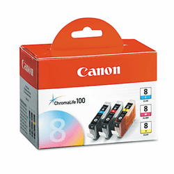 CNM0621B016 0621B016 Chromalife Ink, 840 Page-Yield, 3/Pack, Cyan, Magenta, Yellow By CANON COMPUTER SYSTEMS CCSI