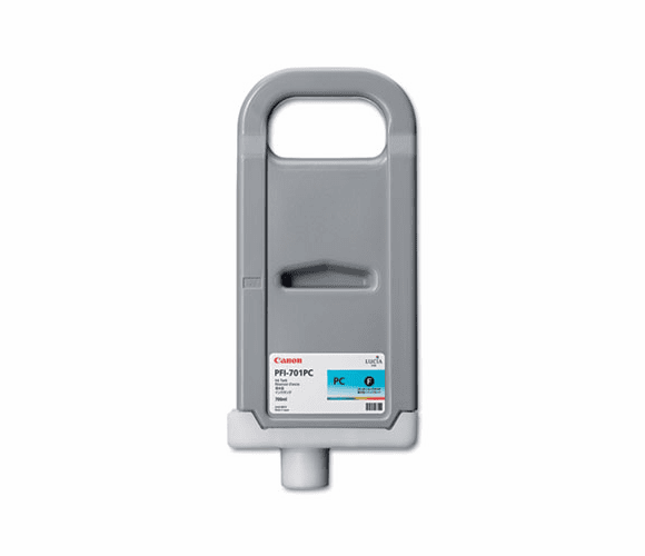 CNM0904B001AA 0904B001 (PFI-701PC) Ink Tank, 700 mL, Cyan By CANON USA, INC.