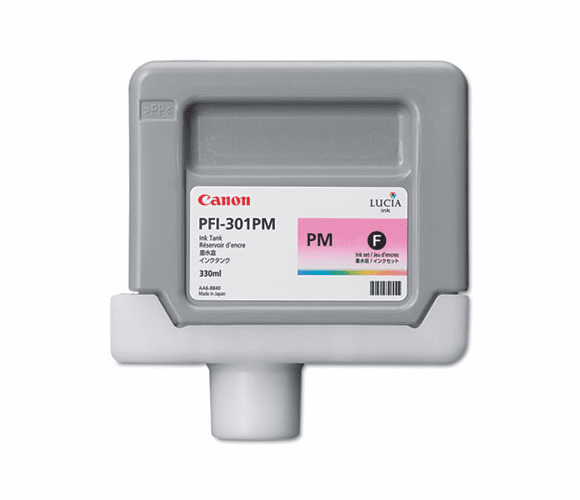 CNM1491B001AA 1491B001 (PFI-301PM) Ink Tank, 330 mL, Photo Magenta By CANON USA, INC.