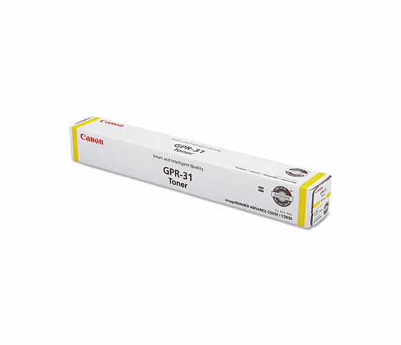 CNM2802B003AA 2802B003AA (GPR-31) Toner, 27,000 Page-Yield, Yellow By CANON USA, INC.