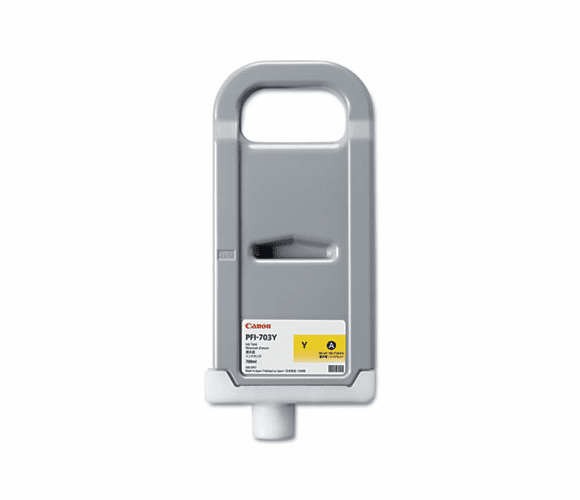 CNM2966B001AA 2966B001 (PFI-703Y) Ink, 700 mL, Yellow By CANON USA, INC.