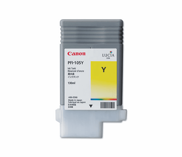 CNM3003B001AA 3003B001AA (PFI-105) Ink, 130mL, Yellow By CANON USA, INC.