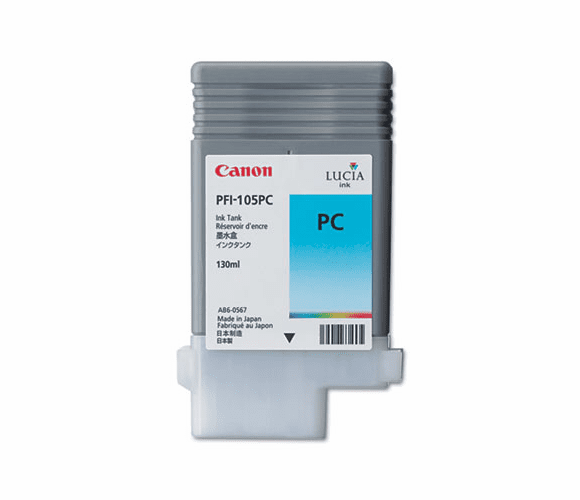 CNM3004B001AA 3004B001AA (PFI-105P) Ink, 130mL, Cyan By CANON USA, INC.