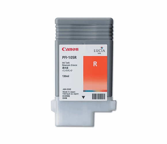 CNM3006B001AA 3006B001AA (PFI-105) Ink, 130mL, Red By CANON USA, INC.