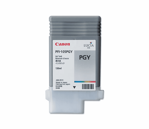 CNM3010B001AA 3010B001AA (PFI-105P) Ink, 130mL, Photo Gray By CANON USA, INC.