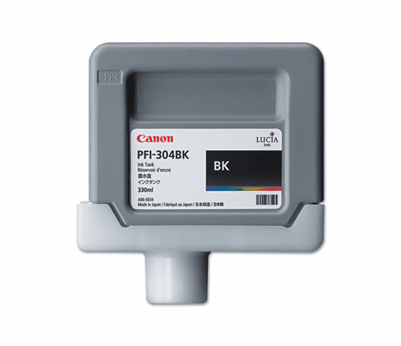 CNM3849B001AA 3849B001AA (PFI-304) Ink, 330mL, Black By CANON USA, INC.