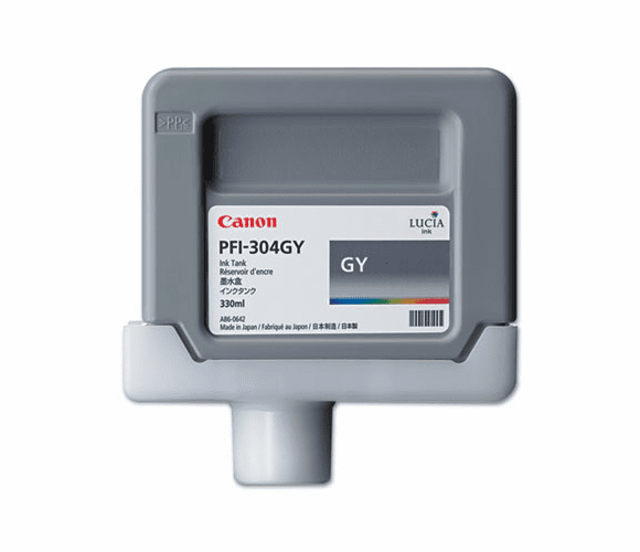 CNM3858B001AA 3858B001AA (PFI-304) Ink, 330mL, Gray By CANON USA, INC.
