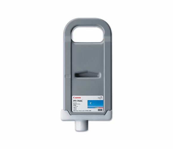 CNM3862B001AA 3862B001AA (PFI-704) Ink, 700mL, Cyan By CANON USA, INC.