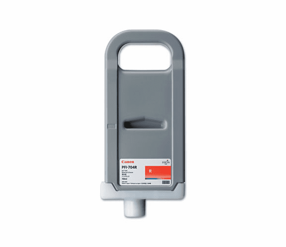 CNM3867B001AA 3867B001AA (PFI-704) Ink, 700mL, Red By CANON USA, INC.