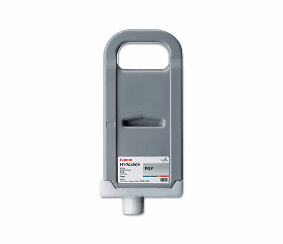 CNM3871B001AA 3871B001AA (PFI-704P) Ink, 700mL, Photo Gray By CANON USA, INC.