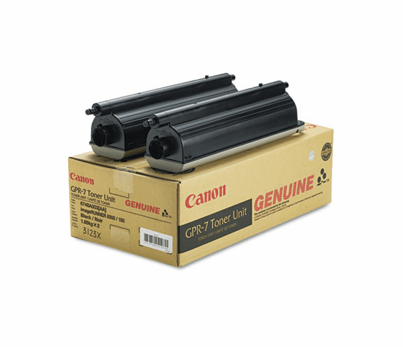 CNM6748A003AA 6748A003AA (GPR-7) Toner, 36600 Page-Yield, 2/Pack, Black By CANON USA, INC.