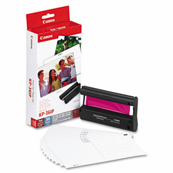 CNM7737A001 7737A001 Color Ink Cartridge & Glossy Photo Paper Kit, 36 Glossy 4 x 6 Sheets By CANON COMPUTER SYSTEMS CCSI