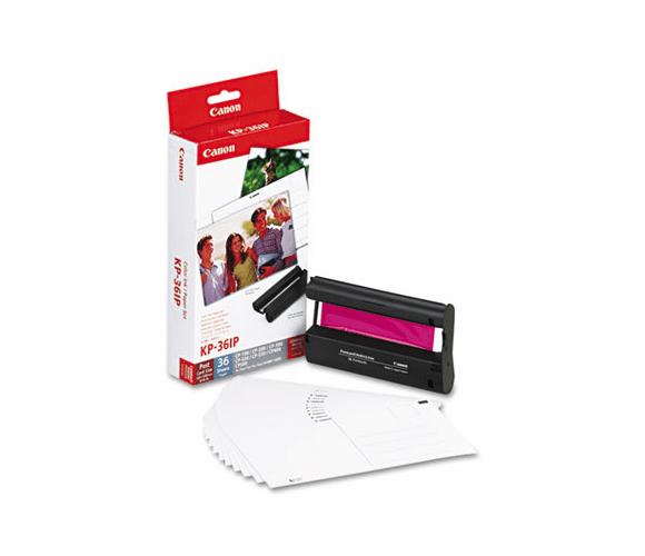 CNM7737A001 7737A001 Color Ink Cartridge & Glossy Photo Paper Kit, 36 Glossy 4 x 6 Sheets By CANON COMPUTER SYSTEMS CCSI