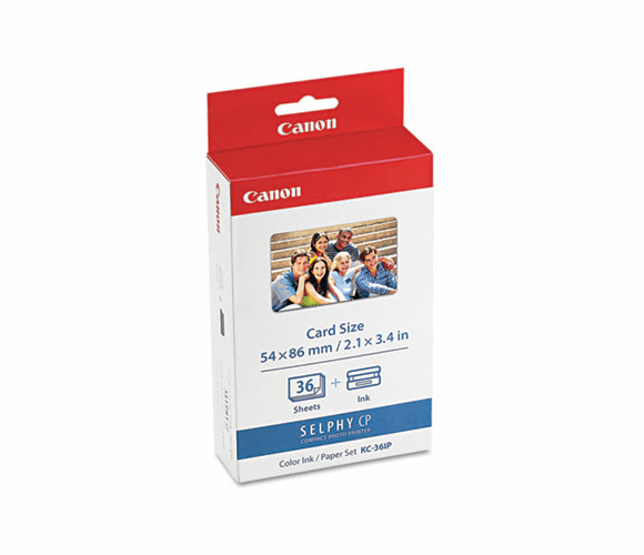 CNM7739A001 7739A001 Ink Cartridge/Photo Paper Set, 36 Sheets By CANON USA, INC.