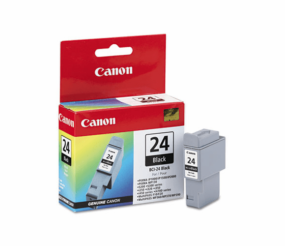 CNMBCI24BK BCI24BK (BCI-24) Ink Tank, 520 Page-Yield, Black By CANON USA, INC.