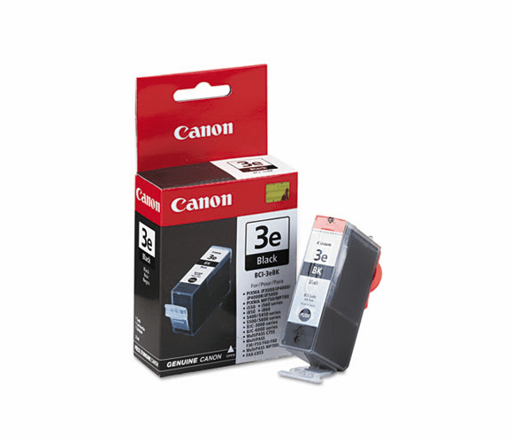 CNMBCI3EBK BCI3EBK (BCI-3E) Ink Tank, 560 Page-Yield, Black By CANON COMPUTER SYSTEMS CCSI