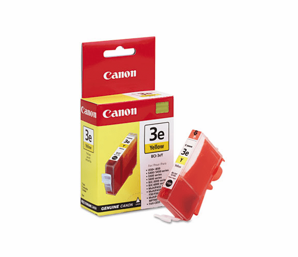 CNMBCI3EY BCI3EY (BCI-3E) Ink Tank, 520 Page-Yield, Yellow By CANON USA, INC.
