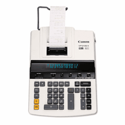 CNMCP1213DII CP1213DII 2-Color Heavy-Duty Printing Calculator,12-Digit Fluorescent, Black/Red By CANON COMPUTER SYSTEMS CCSI