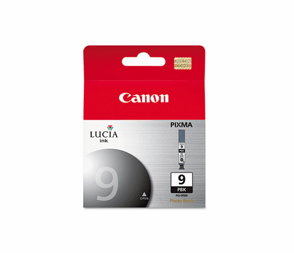 CNMPGI9PBK PGI9PBK (PGI-9) Lucia Ink Tank, Photo Black By CANON USA, INC.