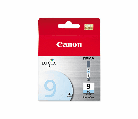 CNMPGI9PC PGI9PC (PGI-9) Lucia Ink Tank, Photo Cyan By CANON USA, INC.