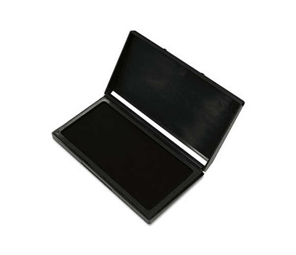 COS030256 Microgel Stamp Pad for 2000 PLUS, 3 1/8 x 6 1/6, Black By CONSOLIDATED STAMP
