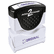 COS035572 Accustamp2 Shutter Stamp with Microban, Blue, ORIGINAL, 1 5/8 x 1/2 By CONSOLIDATED STAMP
