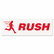 COS035590 Accustamp2 Shutter Stamp with Microban, Red, RUSH, 1 5/8 x 1/2 By CONSOLIDATED STAMP